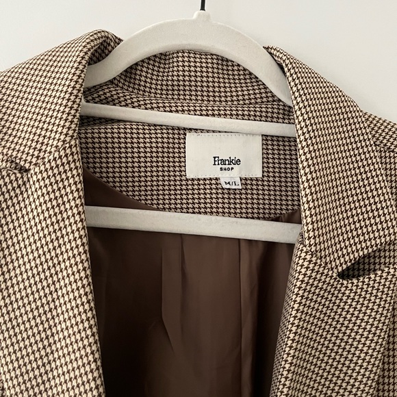 THE FRANKIE SHOP Houndstooth Blazer - Picture 3 of 4